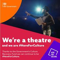 THANK YOU @DCMS & #HereForCulture!!
